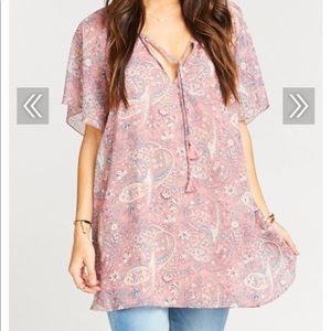 Show Me Your Mumu Juana Tassel Tunic - Paisley